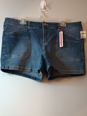 Unionbay Delaney Jeans Denim Shorts Juniors 17 33W